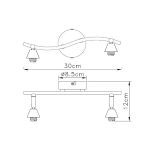 FG90X-2 Spot lampa 2xG9 FORMA CORMEL