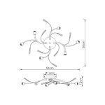 FG90X-6S Spot lampa 6xG9 FORMA CORMEL