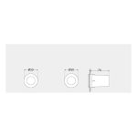 Ugradna LED lampa ALDO BK - Slika 2