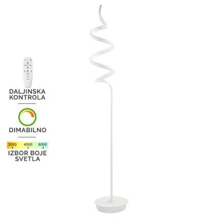 LED podna lampa F2027-48F WH-Cormel-FORMA