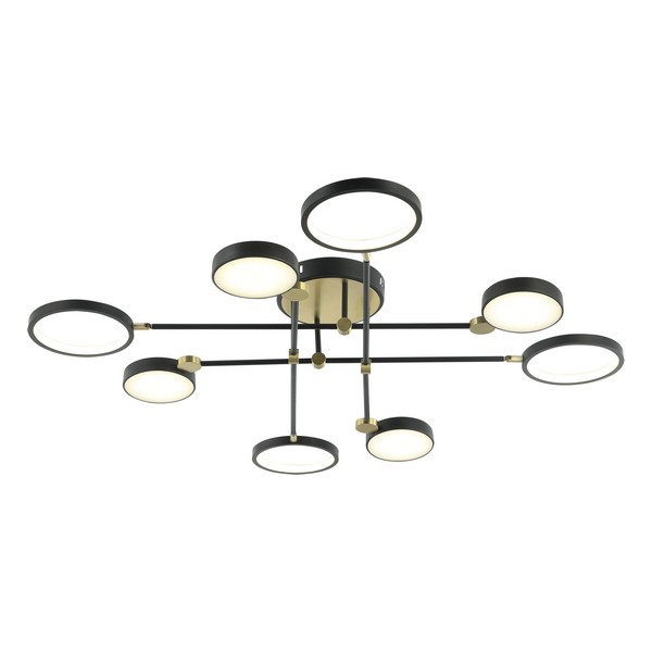 LED plafonska lampa F2036-60C BK+SG-Cormel-FORMA LED plafonska lampa F2036-60C BK+SG-Cormel-FORMA