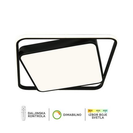 LED plafonska lampa F2822-50C BK-Cormel-FORMA