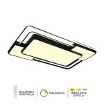 LED plafonska lampa F2823-128C BK-Cormel-FORMA