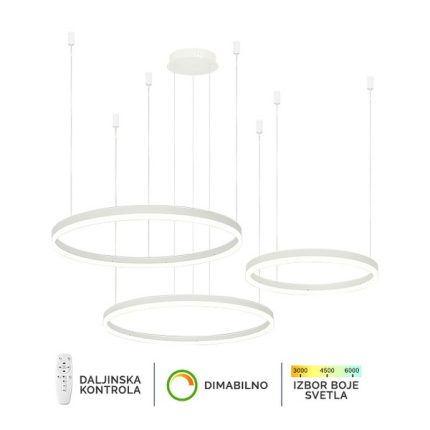 LED viseća lampa F2047-130C WH-Cormel-FORMA