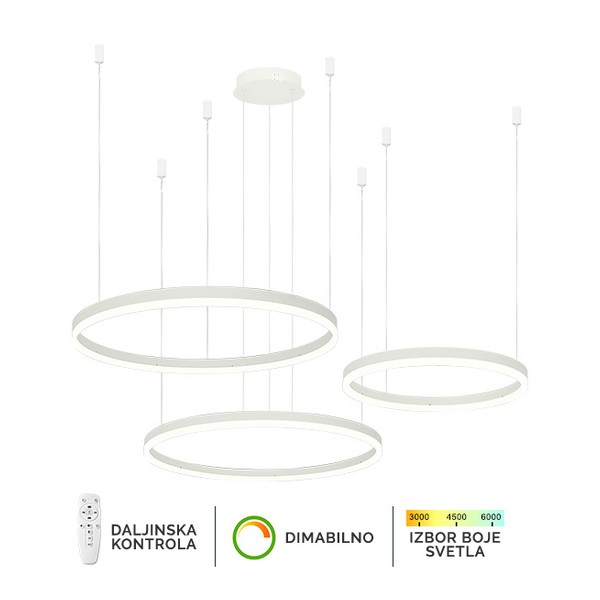 LED viseća lampa F2047-130C WH-Cormel-FORMA LED viseća lampa F2047-130C WH-Cormel-FORMA