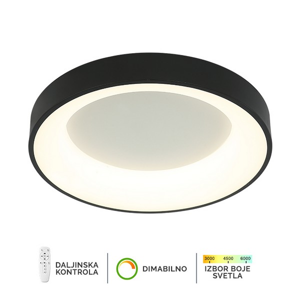 LED plafonska lampa F2049-66C BK-Cormel-FORMA LED plafonska lampa F2049-66C BK-Cormel-FORMA