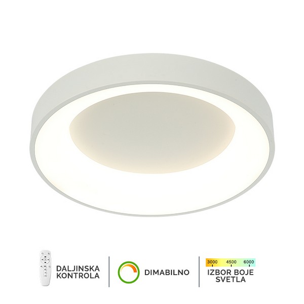 LED plafonska lampa F2049-66C WH-Cormel-FORMA