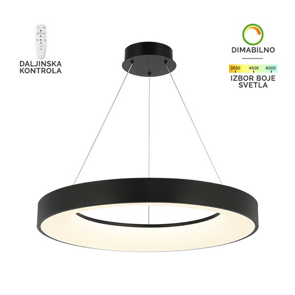 LED visilica F2049-86V BK-Cormel-FORMA