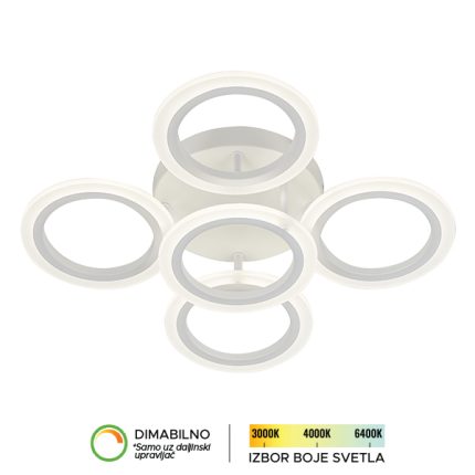 LED plafonska lampa F2083-50C WH-Cormel-FORMA