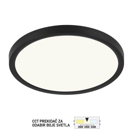 LED plafonjera LP-701-18 BK-Cormel-FORMA