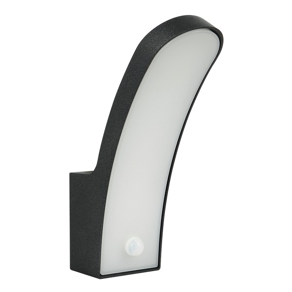 Spoljna LED lampa sa senzorom S4378P BK-Cormel-FORMA