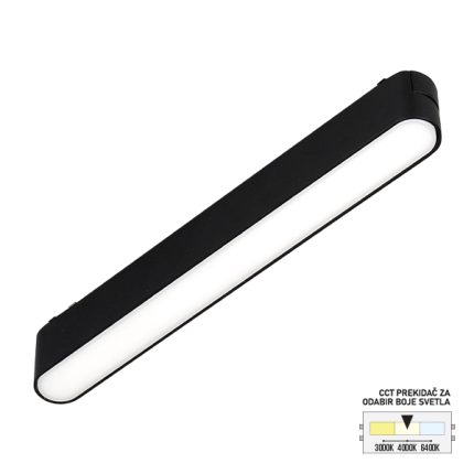 LED magnetna svetiljka CCT SLIM FMS1001-12 BK-Cormel-FORMA
