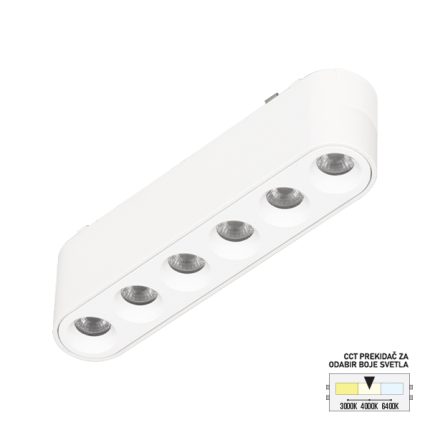 LED magnetna svetiljka CCT SLIM FMS2001-6 WH-Cormel-FORMA