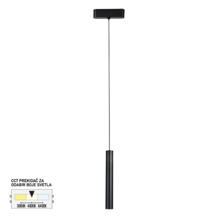 LED magnetna visilica CCT SLIM FMS4001-10 BK-Cormel-FORMA