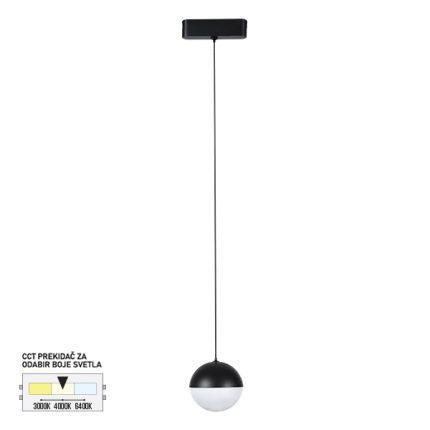 LED magnetna visilica CCT SLIM FMS4004-7 BK-Cormel-FORMA