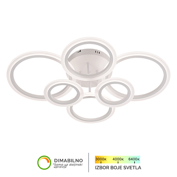 LED plafonska lampa F2083-64C WH-Cormel-FORMA LED plafonska lampa F2083-64C WH-Cormel-FORMA