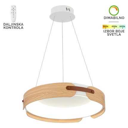 LED viseća lampa F2097-63V WH+WD-Cormel-FORMA-Cormel-FORMA